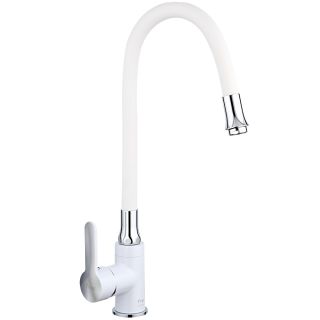 Смеситель для кухни Frap  F4041 белый